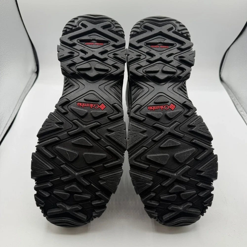 Columbia‎ Bugaboot III Boots Mens Size 13 Black/Red 200G Insulation Waterproof